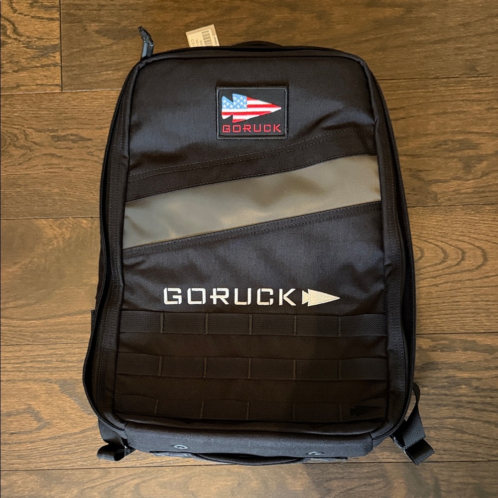 GORUCK Black with orange interior Rucker 4.0, 20L
